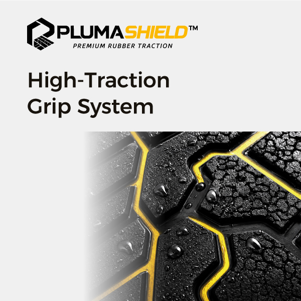 أحذية عمل آمنة مع نعل خارجي مقاوم للانزلاق من Plumashield™